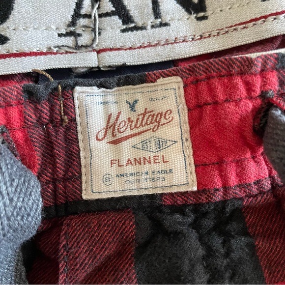 American Eagle Heritage Flannel Pajama Pants - Picture 4 of 5